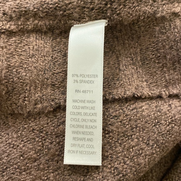 Tranquil & Tru Brown Women's Cardigan size M - Picture 9 of 10